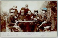 Soldaten Frankreich Skat 1902