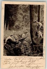 Missglückte Galanterie Verlag Carl Mittag 1900 Wandern 1900