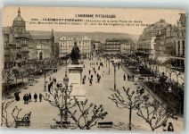 63000 Clermont-Ferrand 1915 - Denkmal General Desaix Place de Jaude Feldpost WK I