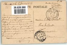 63000 Clermont-Ferrand 1915 - Denkmal General Desaix Place de Jaude Feldpost WK I