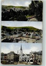 Trutnov Trautenau 1913 Gebrauchsspuren Rathaus Ringplatz