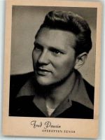 Portrait des Tenorsängers Fred Pausin Operette KEINE AK
