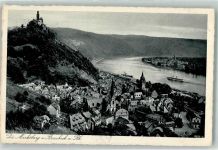 56338 W5423 Braubach - die Marksburg Raddampfer