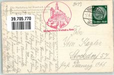 56338 W5423 Braubach - die Marksburg Raddampfer