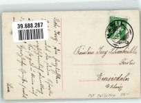 Liebesbrief Angenehme Überraschung Serie 2519/1 handkoloriert Rotophot 1910 Foto AK