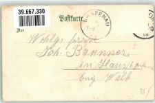 83022 W8200 Rosenheim , Oberbay 1900 Gebrauchsspuren Lithographie