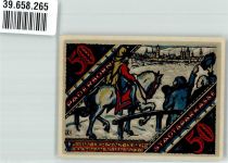 33098 W4790 Paderborn Notgeldschein 50 Pfennig Verrat der Stadt durch Drohm am 30.1.1622