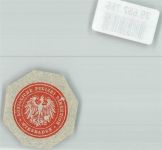 W6200 Wiesbaden Königliche Polizei Direktion Wiesbaden Polizei Siegelmarke