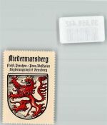 34431 W3538 Niedermarsberg Vignette Wappen