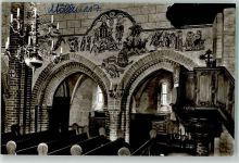23879 W2410 Mölln , Kr Hzgt Lauenb Foto AK Kirche St. Nicolai Hauptschiff