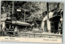 01848 O8352 Hohnstein - Gasthaus am Amselfall Sächsische Schweiz