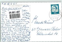 07356 O6850 Lobenstein , Thür 1963 Foto AK Grenze Thüringer Kulm