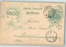 59955 W5788 Langewiese 1899 - Ort lt. Stempel Jahrtausenwende 1900