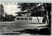 32816 W4938 Schieder Foto AK Kurpark Wandelhalle