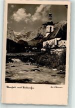83486 W8243 Ramsau b. Berchtesgaden Foto AK Reiteralp