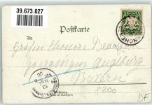 83022 W8200 Rosenheim , Oberbay 1900 Lithographie