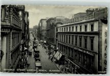 Glasgow Foto AK Straßenbahn Renfield Street