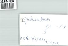 87730 W8944 Grönenbach , Allgäu FOTO KEINE AK Denkmal Ort handschriftlich Foto Original aus Archiv eines Ansichtskartenverlags