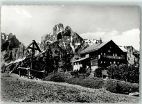Mödlinger Hütte Foto AK Admonter Reichenstein Hüttenstempel