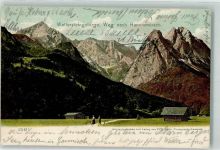 82491 W8104 Hammersbach 1904 - Wettersteingebirge