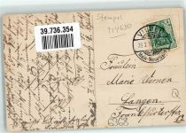 WS+SB Nr 9364 Behalt mich lieb Vergiss mein nicht Blumen Eichenlaub Schwarz-Weiß-Rot Lithographie