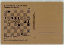 Novi Sad Ujvidek / Neusatz Olympisches Tunier 1990 Schach