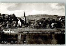 74855 W6954 Hochhausen , Neckar - Neckar Kirche