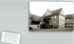 57299 W5909 Burbach , Siegerl FOTO KEINE AK Foto Original aus Archiv eines Ansichtskartenverlags Fachwerkhaus Ort handschriftlich