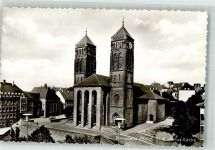 66953 W6780 Pirmasens Foto AK Kirche St. Priminius