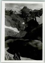 6653 Bach FOTO KEINE AK Oberer Sewisee Parsaierspitze