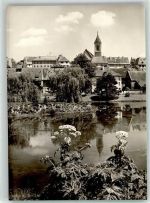 88630 W7798 Pfullendorf , Baden Foto AK Stadtsee