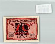 99310 O5210 Arnstadt 1921 Notgeldschein 10 Pfennig