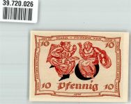 99310 O5210 Arnstadt 1921 Notgeldschein 10 Pfennig