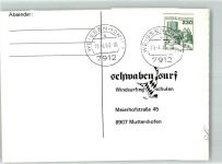 89264 W7912 Weißenhorn Ganzsache
