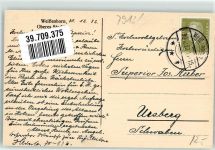 89264 W7912 Weißenhorn 1932 - Oberes Stadttor mit Brunnen