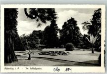 26121 W2900 Oldenburg Foto AK Schlossgarten