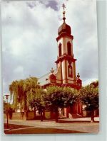63150 W6056 Heusenstamm FOTO KEINE AK Kirche St. Cacilia Ort handschriftlich Foto Original aus Archiv eines Ansichtskartenverlags