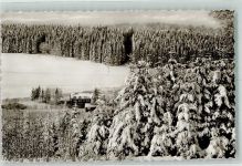 57339 W5927 Birkelbach , Kr Wittgenstein Foto AK Gasthaus Pension zum Köpfchen Winter