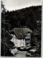 79848 W7823 Bonndorf im Schwarzwald Foto AK Gasthaus Pension Steinasäge