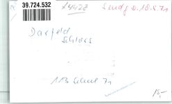 48720 W4428 Darfeld FOTO KEINE AK Schloss Ort handschriftlich Foto Original aus Archiv eines Ansichtskartenverlags