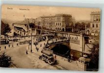 10115 W1000 Kreuzberg 1911 - Hallesches Tor Straßenbahn Omnibus