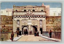 Valletta Künstlerkarte Oilette Tuck und Sons Nr. 7090 Porta Reale