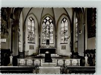 49733 W4472 Wesuwe Foto AK Kirche St. Clemens Chor