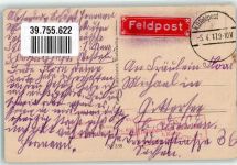 09600 Dun Foto AK Feldpost WK I Nr. 973