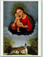 89264 W7912 Roggenburg , Schwab - Maria m. d. Kindlein auf dem Wannenberg