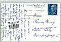 Tetuan 1958 Foto AK Foto Rubio Tracht Geschäft