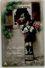 Kinder Leiter Spruch Das Sträußchen dir PM Nr.6192-2 Poesie