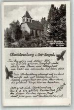 01773 O8242 Oberbärenburg 1950 - Kirche