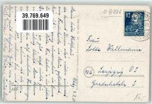 01773 O8242 Oberbärenburg 1950 - Kirche
