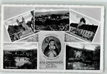 37581 W3353 Bad Gandersheim - Marktplatz Stiftskirche Rathaus Solbad Hroswitha Am Osterbergsee